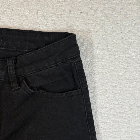 KanCan Jeans Women 9/28 Black KC11214BK Mid Rise Super Skinny Preppy - Picture 3 of 10